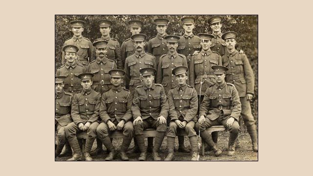 1/4th OBLI Group, July 1917.